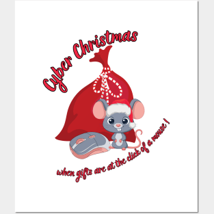 Cyber Christmas Posters and Art